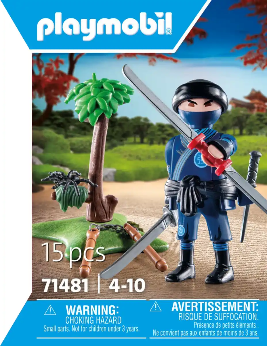 Bild 1 von Playmobil 71481 Ninja mit Ausrüstung