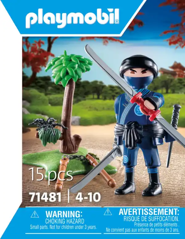 Bild 1 von Playmobil 71481 Ninja mit Ausrüstung