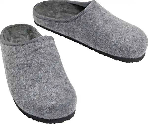 Bild 1 von IDEENWELT Hausschuhe grau Gr. 42