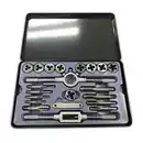 Bild 1 von Kraft Werkzeuge Gewindebohrer-/ Schneideisensatz 21-tlg.