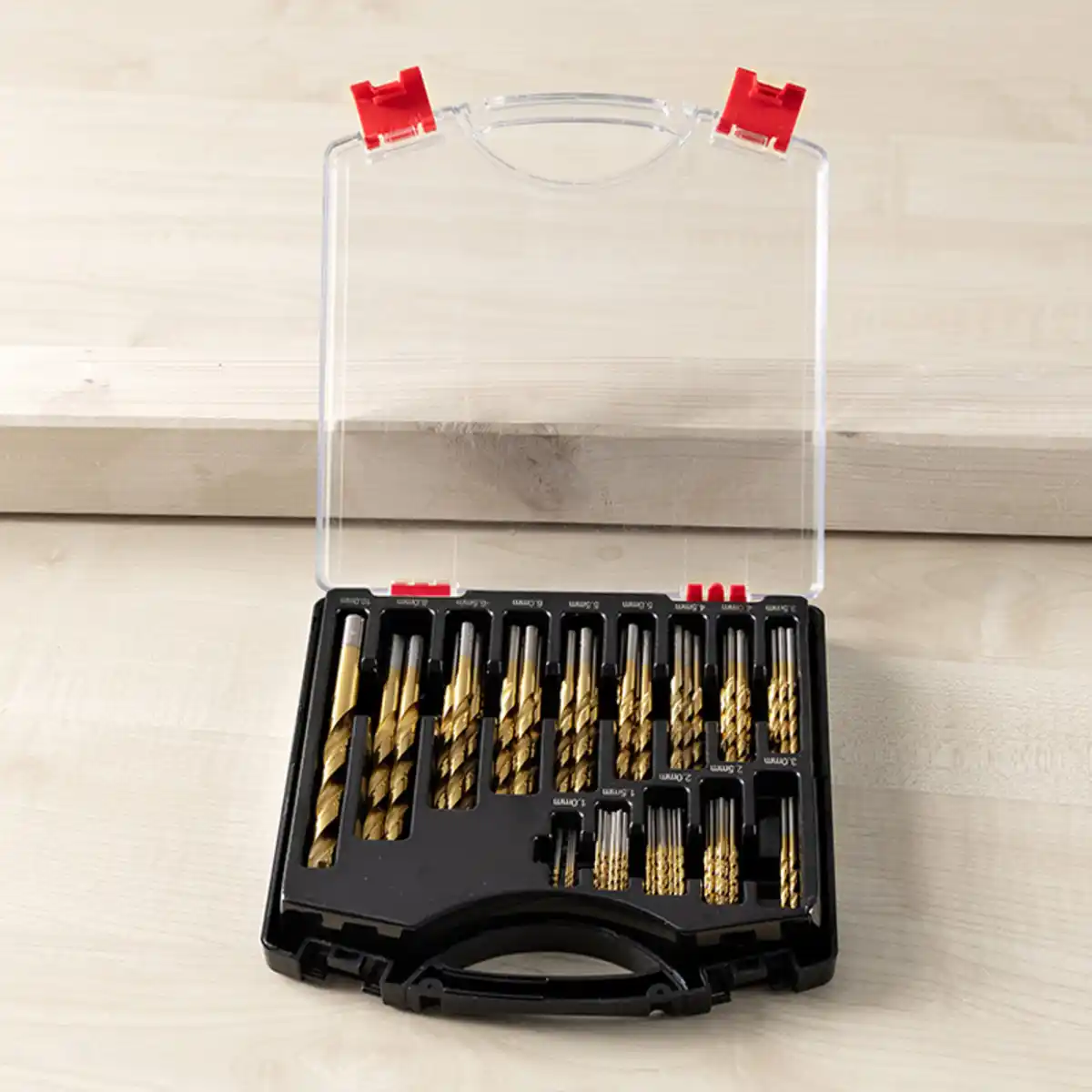 Bild 1 von Kraft Werkzeuge HSS-Bohrer 120-tlg.