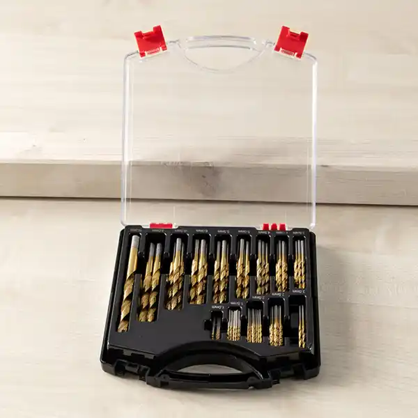 Bild 1 von Kraft Werkzeuge HSS-Bohrer 120-tlg.