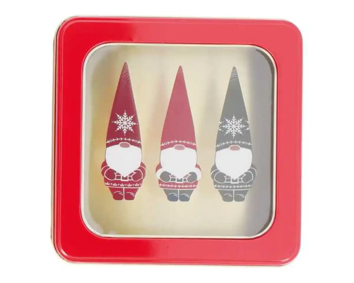 Bild 1 von Keksdose eckig mit Fenster, 14,7cm