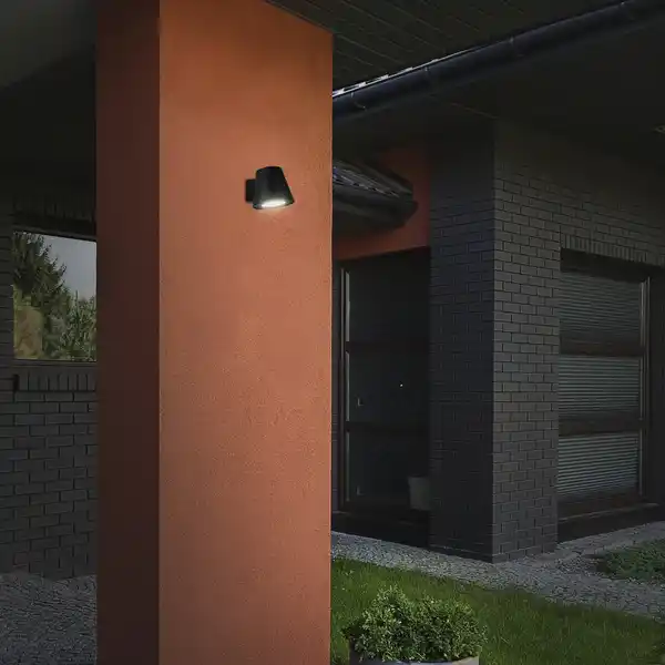 Bild 3 von BRILONER Außenleuchte »NEAPEL«, BxL: 11 x 9,5 cm, 4,9 W, Metall/Glas