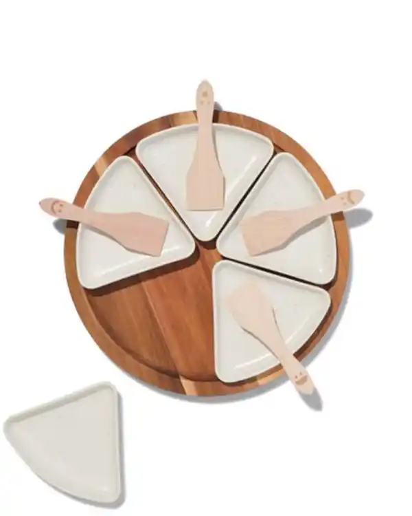 Bild 3 von Raclette-Spatel Holz – 4 Stück