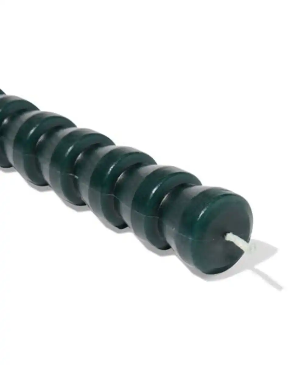 Bild 2 von Haushaltskerze, Ø 2,2 x 25 cm, Diabolo, dunkelgrün