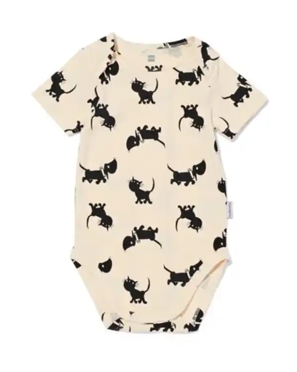 Bild 1 von Takkie und Siepie Strampler Baumwolle mit Stretch eierschalenfarben