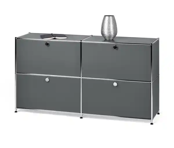 Bild 1 von Sideboard »CN3« mit vier Klappen, grau