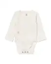 Bild 1 von Newborn-Wickelstrampler zum Mitwachsen, LENZING™ ECOVERO™, gerippt weiß
