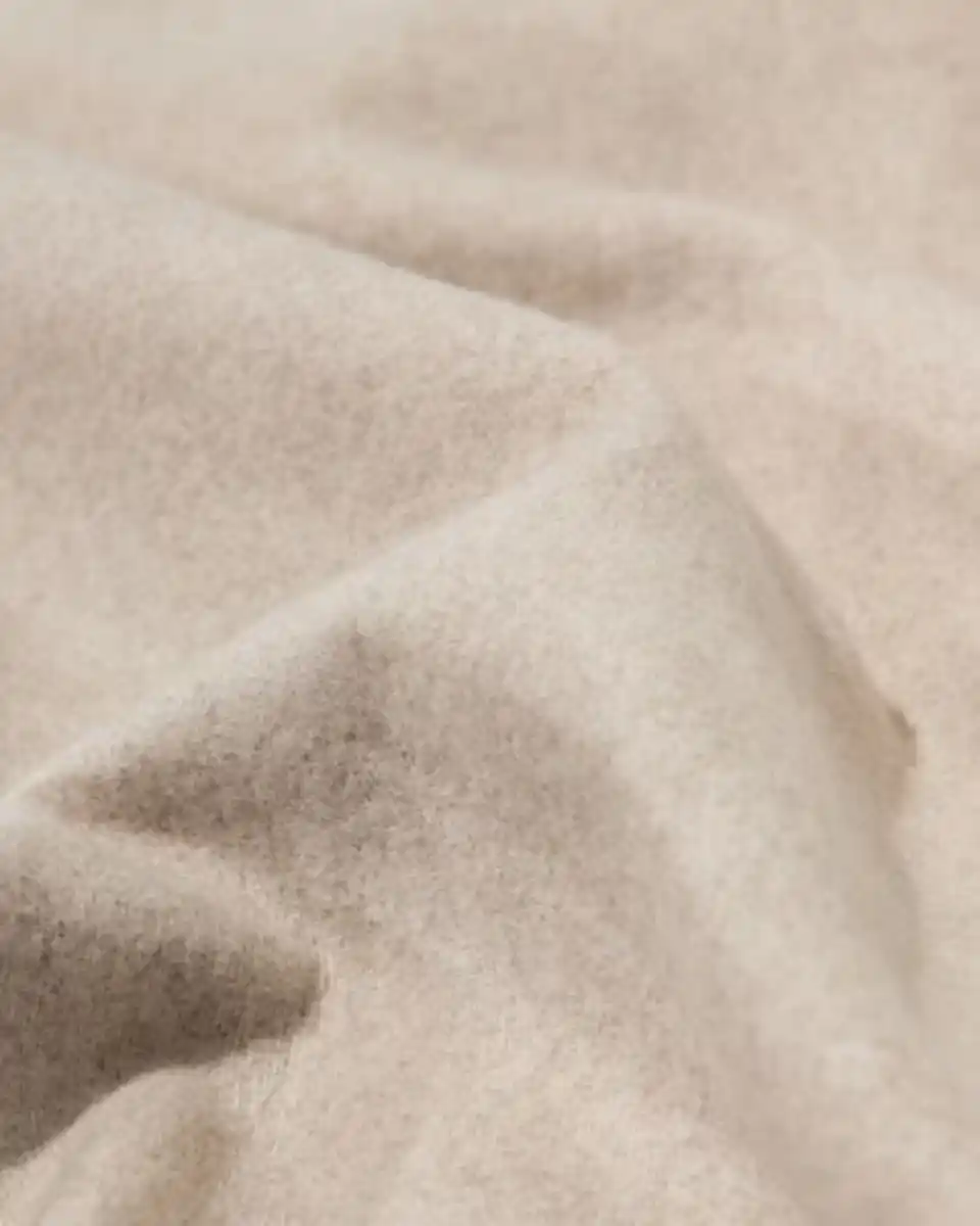 Bild 3 von Bettbezug 140 × 200/220 cm, Flanell, grau meliert