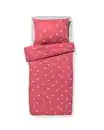 Bild 1 von Kinderbettbezug 140 × 200 cm, Flanell, Herzen