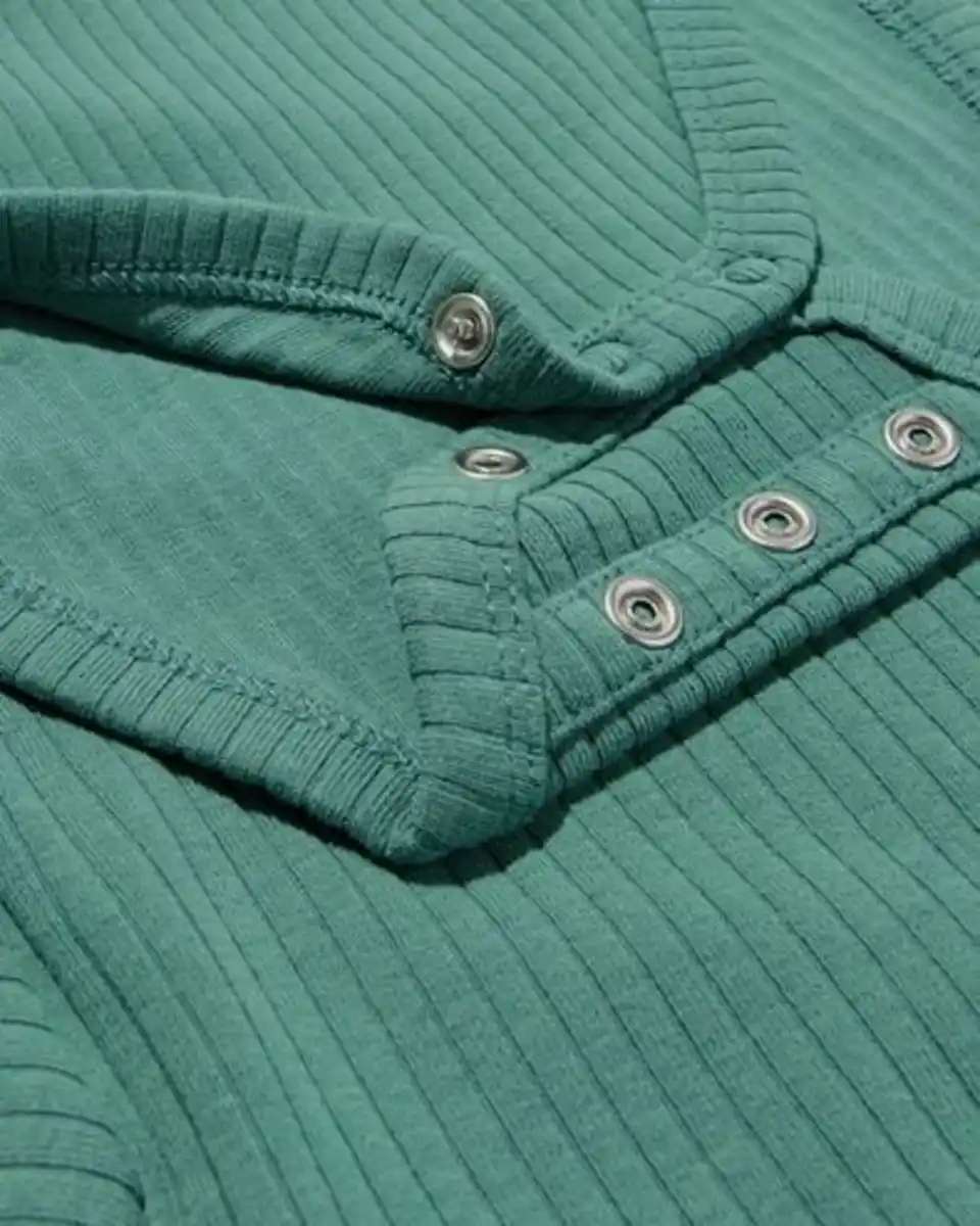 Bild 3 von Strampler ecovero™ gerippt – 2 Stück grün