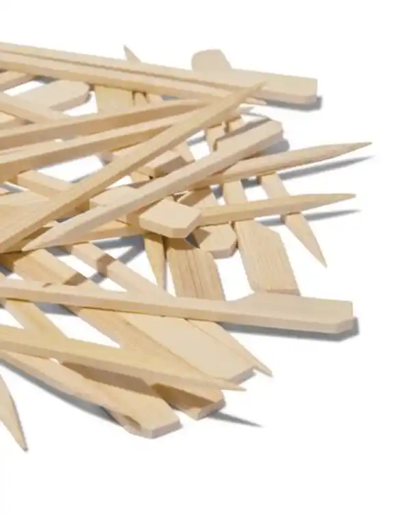 Bild 2 von 50er-Pack Tapasspieße, Bambus, 9 cm