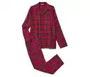 Bild 1 von Flanell-Pyjama-Set, rot