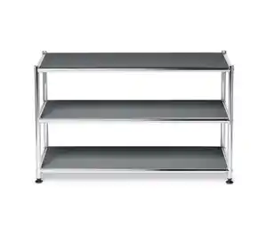 Couchtisch Metall »CN3«, offen, grau