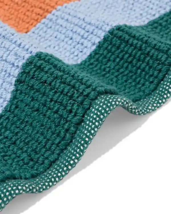 Bild 3 von Badematte der zweiten Chance, 50 x 85 cm, aus recycelter Baumwolle, gestreift