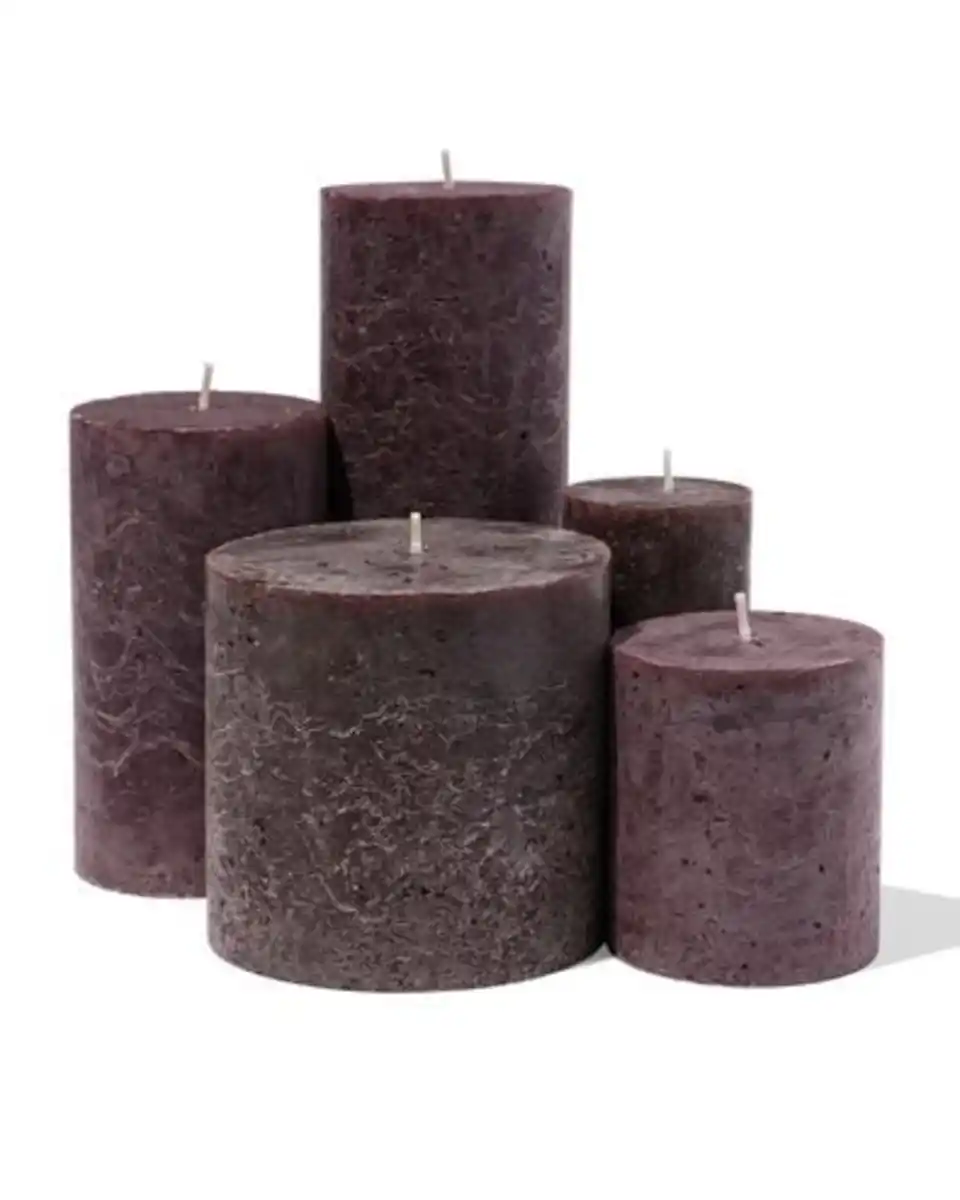 Bild 1 von Kerzen, rustikal dunkelbraun