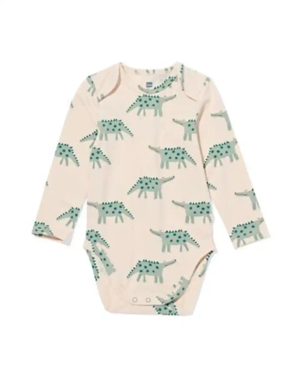 Bild 1 von Strampler mit Stretchanteil, Drache eierschalenfarben