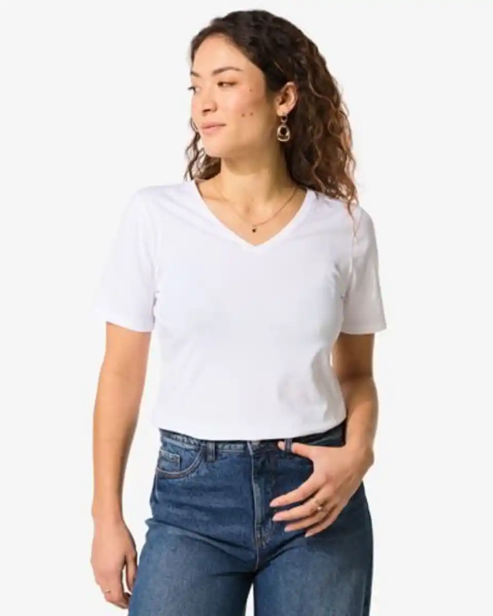 Bild 1 von Damen-T-Shirt weiß