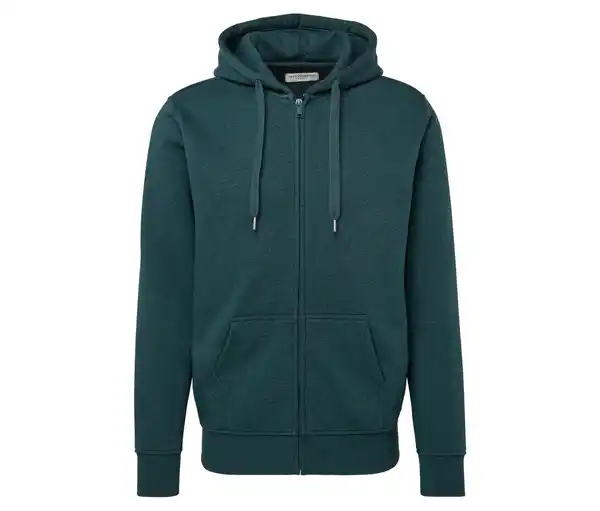 Bild 1 von Kapuzenjacke, grün meliert