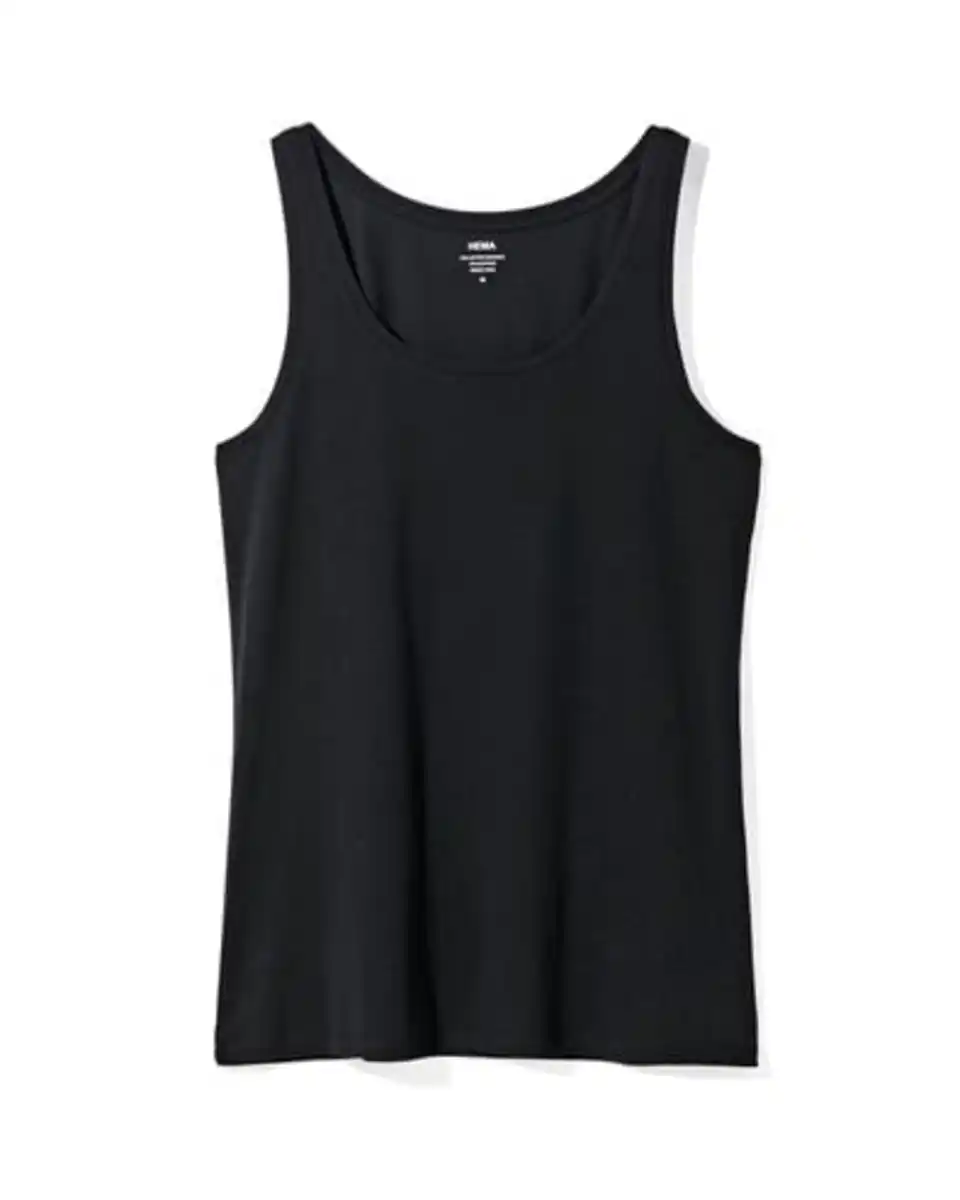 Bild 2 von Damen-Top, Biobaumwolle schwarz