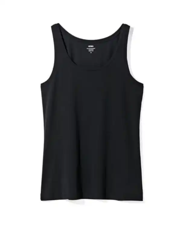 Bild 2 von Damen-Top, Biobaumwolle schwarz