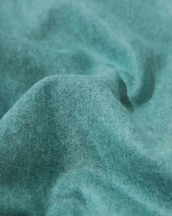 Bild 3 von Bettbezug 240 × 200/220 cm, Flanell, grün meliert