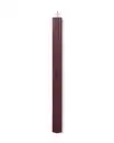 Bild 1 von Haushaltskerze Ø 2,2 x 24 cm, Relief, Aubergine