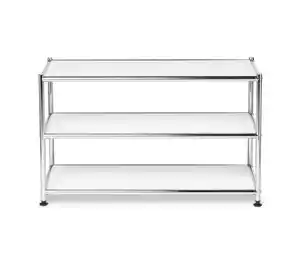 Couchtisch Metall »CN3«, offen, weiß