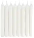 Bild 1 von 8er-Pack Dinnerkerzen, Ø 2 x 17 cm, weiß