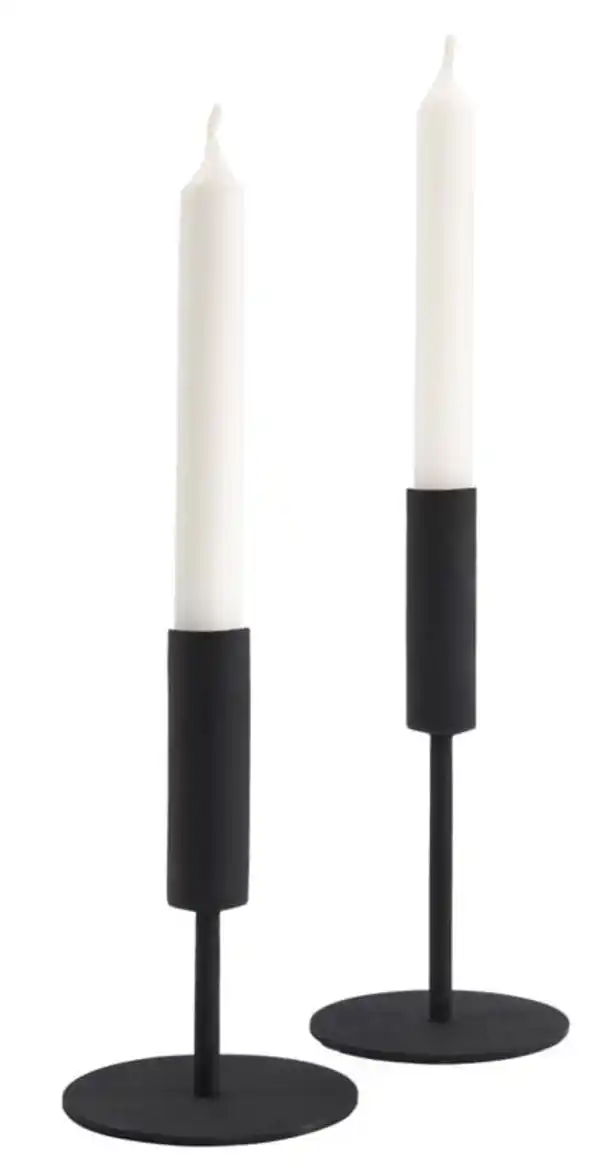 Bild 2 von 8er-Pack Dinnerkerzen, Ø 2 x 17 cm, weiß