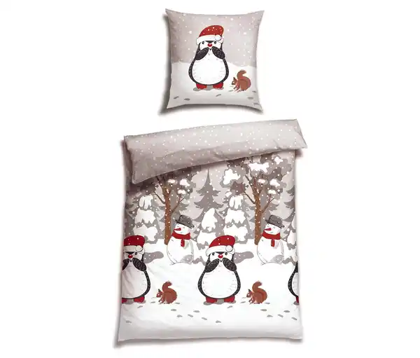 Bild 1 von SCHIESSER Feinbiber X-Mas Bettwäsche »Sensia«, Normalgröße