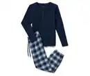 Bild 1 von Flanell-Pyjama-Set, dunkelblau