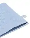 Bild 2 von Waschhandschuh der zweiten Chance, 16 x 21 cm, aus recycelter Baumwolle, Hellblau