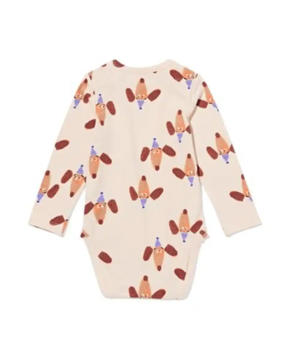 Bild 4 von Strampler mit Hunden eierschalenfarben