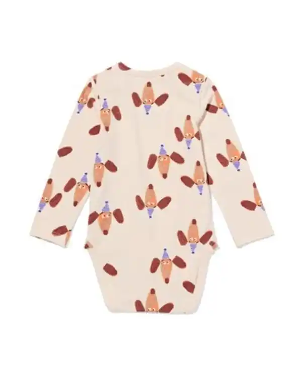 Bild 4 von Strampler mit Hunden eierschalenfarben