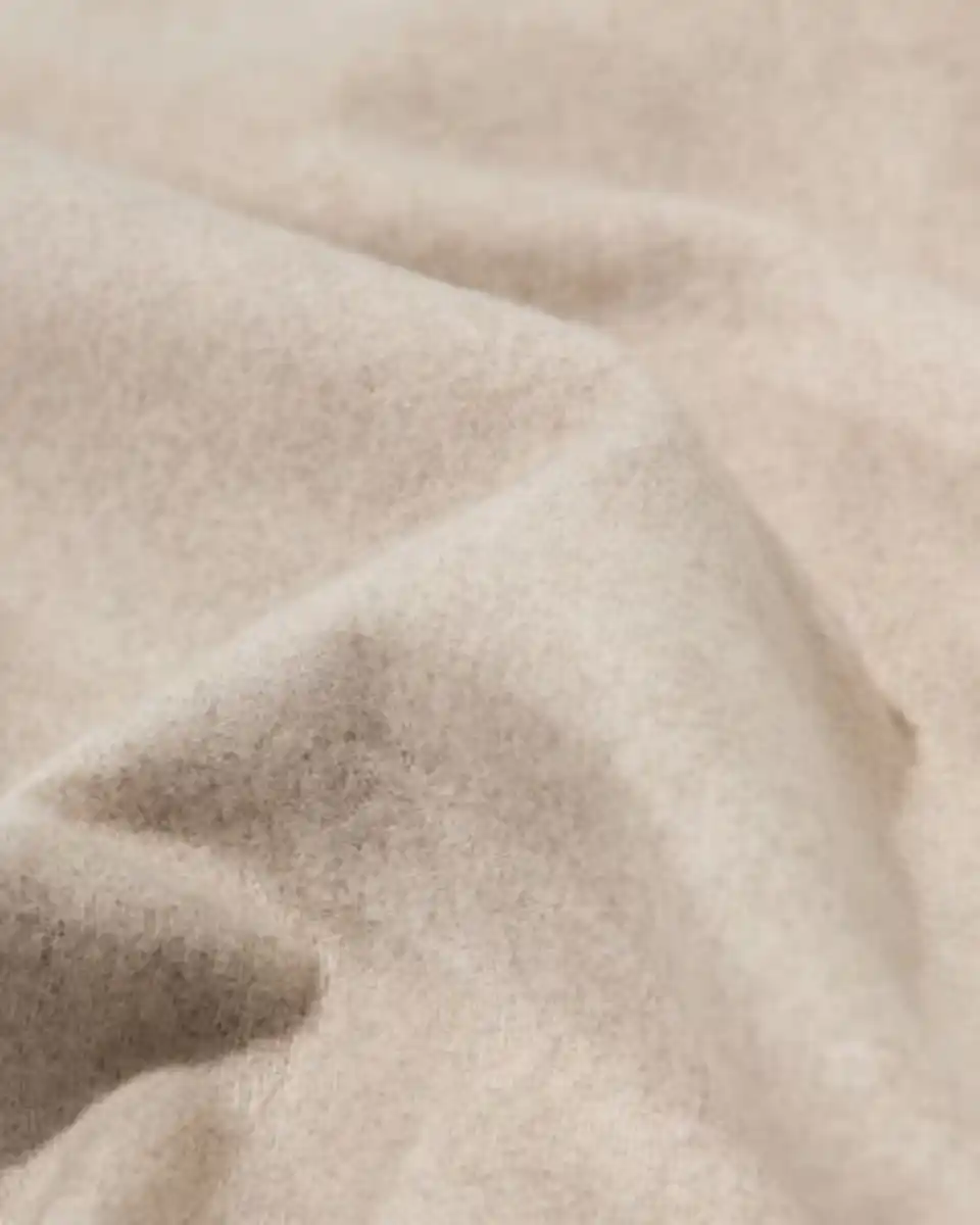 Bild 3 von Bettbezug 240 × 200/220 cm, Flanell, grau meliert