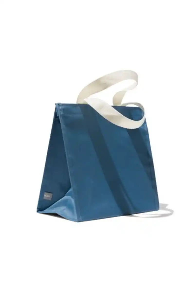 Bild 2 von Lunch-Kühltasche, graublau, 11 x 23 x 26 cm