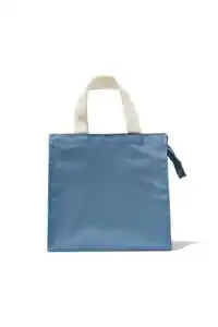 Lunch-Kühltasche, graublau, 11 x 23 x 26 cm