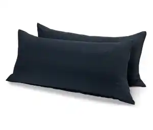 2 Microfaser-Flanell-Kopfkissenbezüge