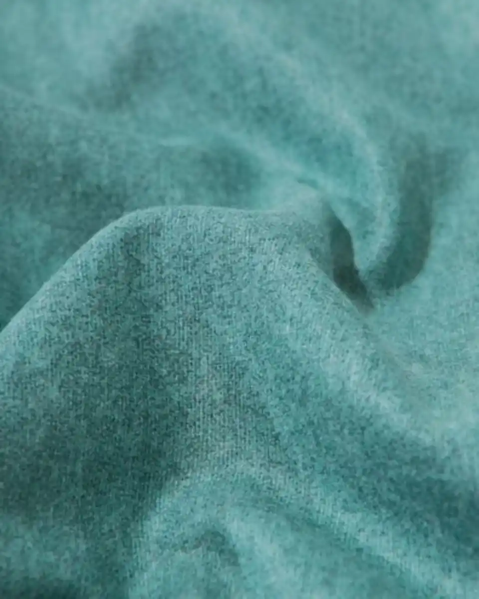 Bild 3 von Bettbezug 140 × 200/220 cm, Flanell, grün meliert