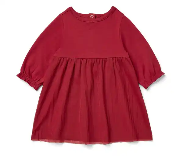 Bild 1 von Baby-Jersey-Kleid mit Tüll