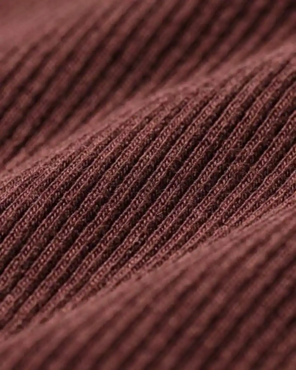 Bild 2 von Newborn-Wickelstrampler zum Mitwachsen, LENZING™ ECOVERO™, gerippt dunkelbraun