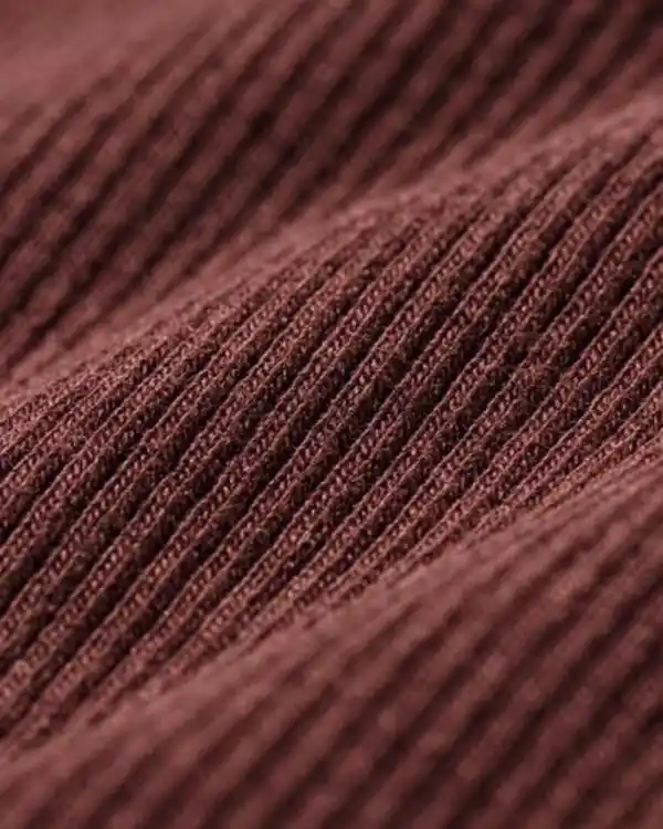 Bild 2 von Newborn-Wickelstrampler zum Mitwachsen, LENZING™ ECOVERO™, gerippt dunkelbraun