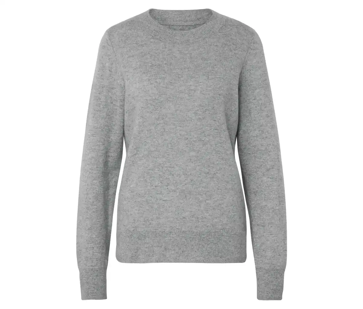 Bild 1 von Strickpullover mit Cashmere, grau mel.