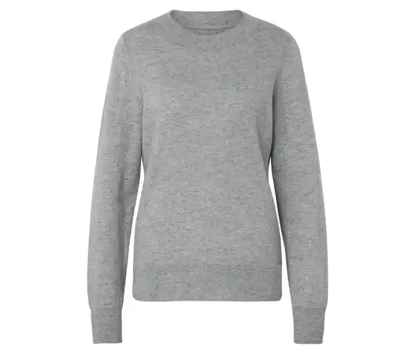 Bild 1 von Strickpullover mit Cashmere, grau mel.
