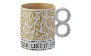 Peill+Putzler Kaffeebecher  Wildnis ¦ gelb ¦ Porzellan ¦ Maße (cm): H: 9,5  Ø: 8.0 Geschirr > Becher - Möbel Kraft