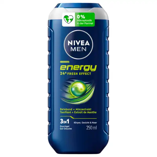 Bild 1 von NIVEA Men Duschgel Energy 250ml