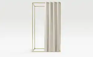 como Ösenschal  Madeleine ¦ beige ¦ Synthetik ¦ Maße (cm): B: 135 H: 245 Gardinen & Vorhänge > Gardinen > Ösenschals - Möbel Kraft