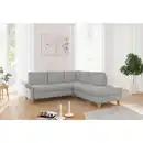 Bild 1 von Sit & More Ecksofa Rochelle E, Hellgrau, Textil, Buche, massiv, 5,5-Sitzer, Ottomane rechts, L-Form, 240x216 cm, Goldenes M, Oeko-Tex® Standard 100, Made in Europe, DGM-Klimapakt, Rücken echt, Armt